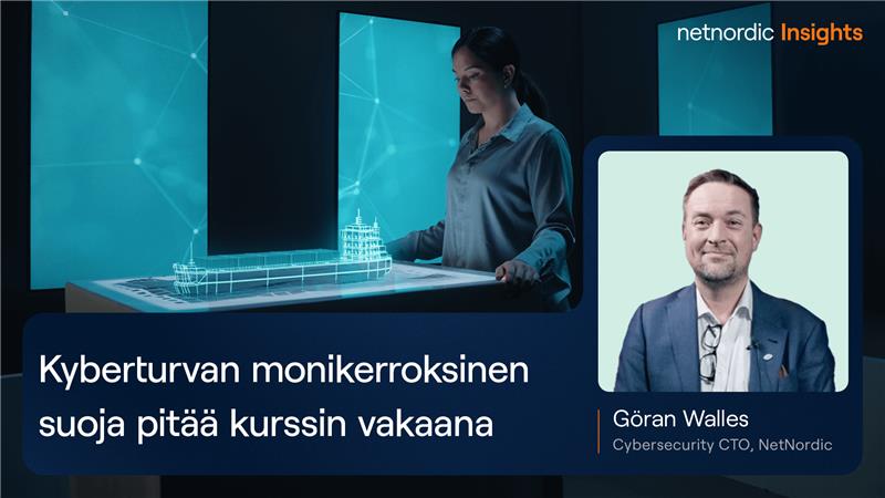 Defence in Depth – Kyberturvan monikerroksinen suoja pitää kurssin vakaana